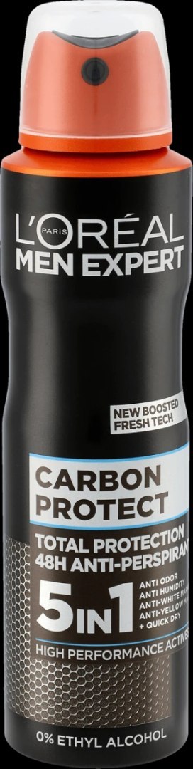 L'Oreal Men Expert Carbon Protect 5 in 1 Antitranspirant Spray 150 ml