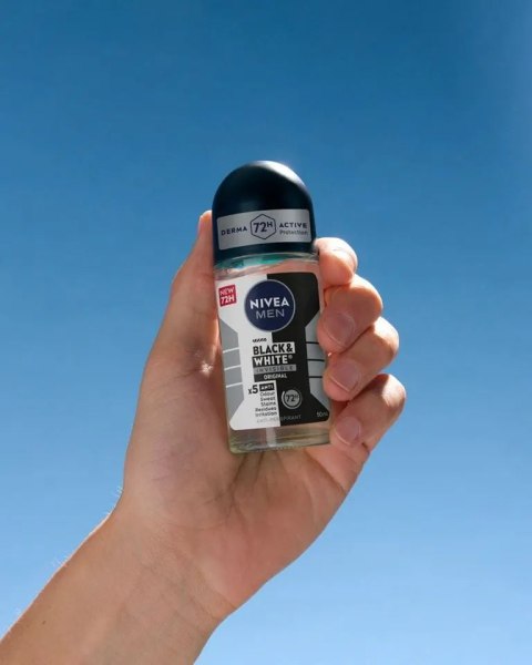 Nivea Men Black&White Invisible Original Antyperspirant Roll-On 50 ml