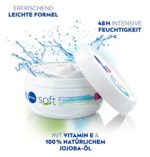 Nivea Soft Krem Nawilżający 200 ml