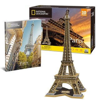 Puzzle 3D National Geographic Paryż, Wieża Eiffel DS0998