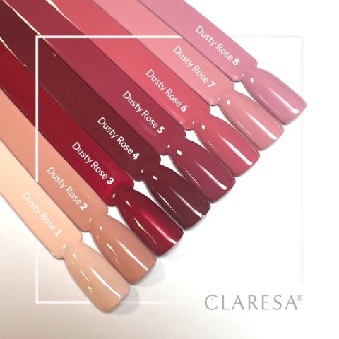 CLARESA Lakier hybrydowy DUSTY ROSE 5 -5g