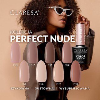 CLARESA Lakier hybrydowy PERFECT NUDE 5 -5g