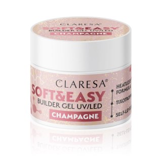 Claresa żel budujący Soft&Easy gel champagne 12g