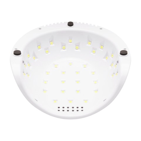 Lampa UV LED Shiny 86W biała/srebrna perła