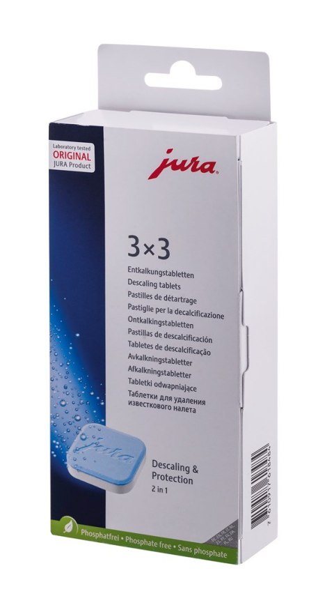 Tabletki odkamieniające Jura 3x3szt.