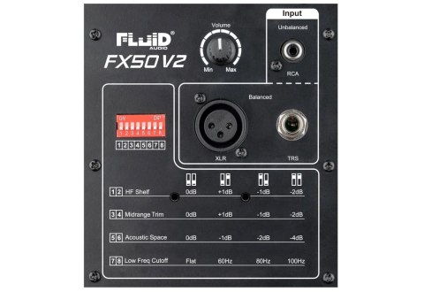 Fluid Audio FX50 V2 - Aktywny monitor studyjny