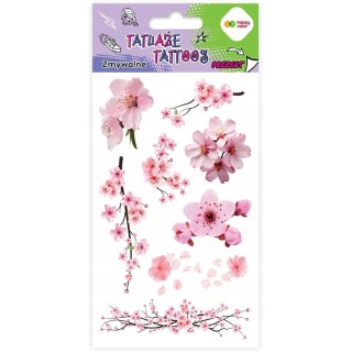 Naklejki TATUAŻE zmywalne SAKURA 100x200mm HA 4261 1020-UN01 Happy Color