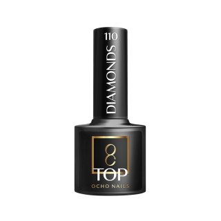 OCHO NAILS Top hybrydowy Diamonds no wipe 110 -5 g