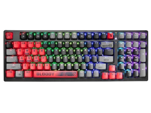 A4TECH KLAWIATURA PRZEWODOWA MECHANICZNA S98 SPORTS RED (BLMS RED SWITCHES) A4TKLA47261