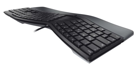 CHERRY KC 4500 ERGO klawiatura Uniwersalne USB QWERTY British English Czarny