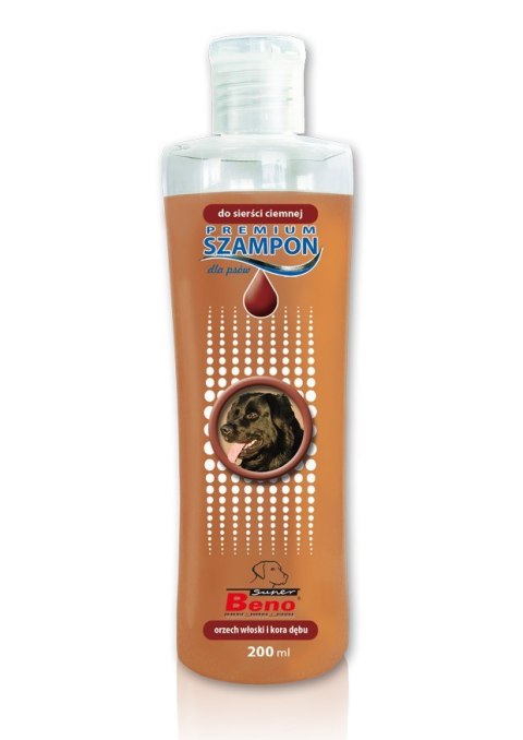 CERTECH Super Beno Premium - Szampon do sierści ciemnej 200ml