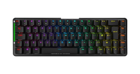 ASUS ROG Falchion klawiatura Gaming RF Bezprzewodowy + USB QWERTZ Niemiecki Czarny