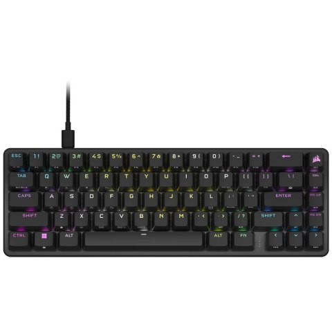 Corsair K65 PRO MINI klawiatura Gaming USB QWERTZ Niemiecki Czarny