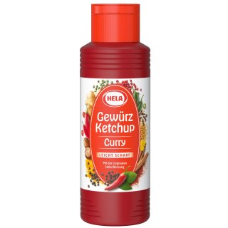 Hela Curry Gewürz Ketchup Leicht Scharf 300 ml