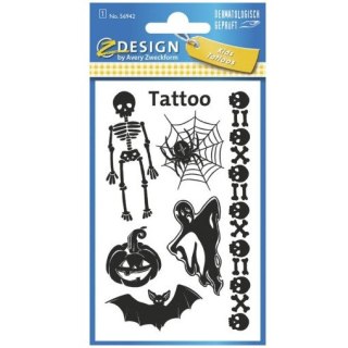 Naklejki tatuaże dla dzieci HALLOWEEN 56942 Z-DESIGN KIDS TATTOO AVERY ZWECKFORM