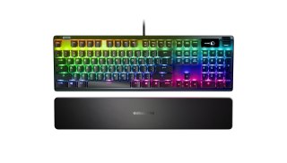 Steelseries Apex PRO klawiatura Gaming USB QWERTY Skandynawia Szary