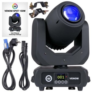 LIGHT4ME VENOM SPOT 150W głowica ruchoma LED oświe