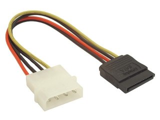 Kabel SATA zasilajcy 0,15M MOLEX->SATA