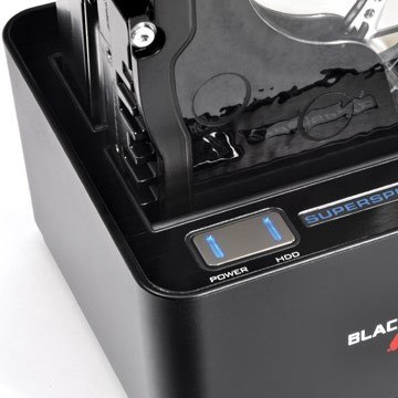 Stacja dokująca - BlacX Duet 5G 2,5"/3,5" HDD USB 3.0, czarna