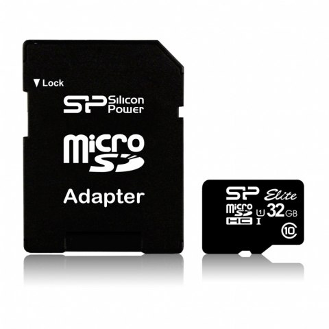 Karta pamięci microSDHC 32GB CL10/UHS-1 100/80 MB/s Elite + adapter