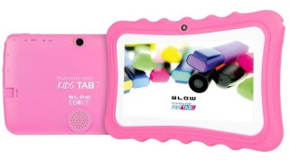 Tablet KidsTAB7.4HD2 quad różowy + etui