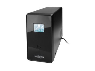 UPS LINE-INTERACTIVE 1200VA 3X IEC, 2X SCHUKO 230V, USB, RJ11 IN/OUT, LCD