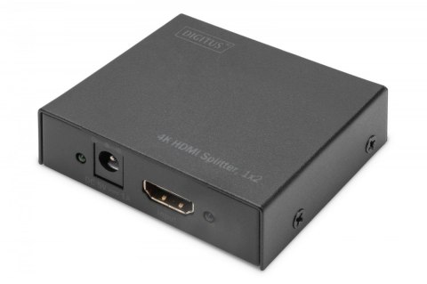 Rozdzielacz/Splitter HDMI 2-portowy, 4K 30Hz UHD 3D, HDCP 1.3, audio