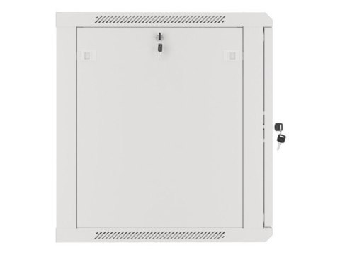 Szafa instalacyjna wisząca 19'' 12U 600X600mm szara (drzwi szklane)