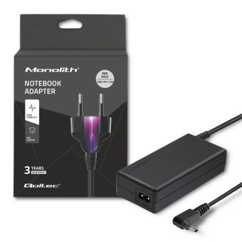 Zasilacz do Asus 33W | 19V | 1.75A | 4.0*1.35 | +kabel zasilający