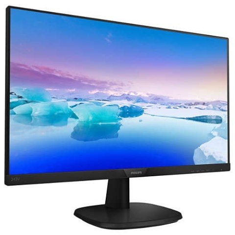 Monitor 23.8 243V7QDSB IPS DVI HDMI Czarny