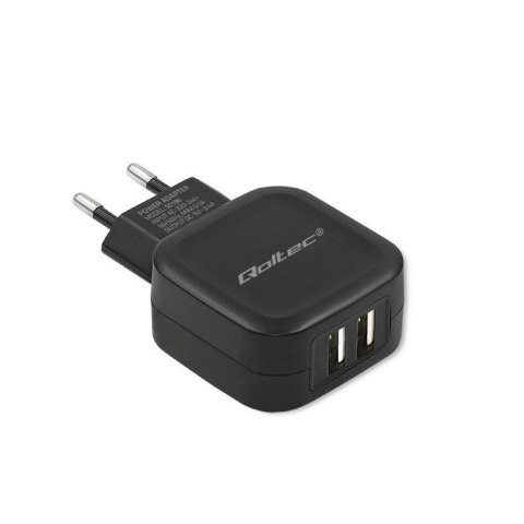 Ładowarka sieciowa 17W | 5V | 3.4A | 2xUSB + kabel USB typC