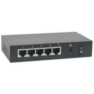 Switch Gigabit 5x10/100/1000 RJ45 PoE+ 1XPD 4xPSE 68W