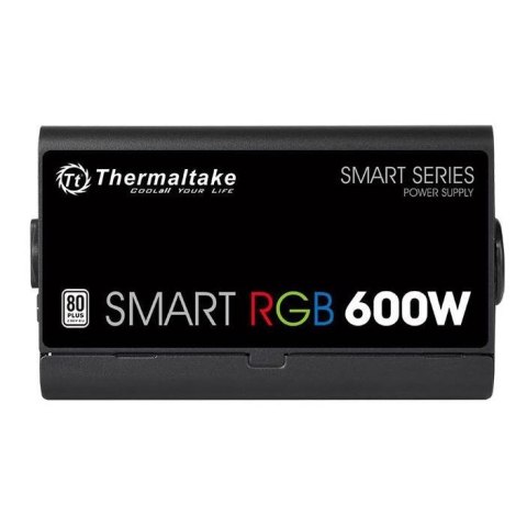 Smart 600W RGB (80+ 230V EU, 2xPEG, 120mm, Single Rail)