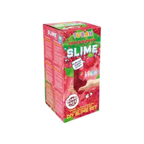 Zestaw super slime - Truskawka