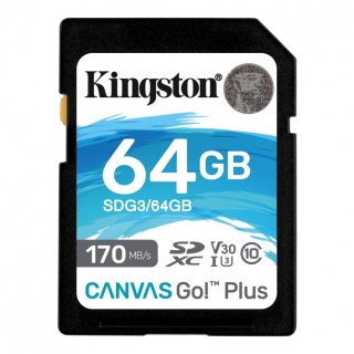 Karta pamięci SD 64GB Canvas Go Plus 170/70MB/s CL10 U3 V30