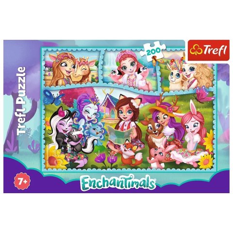 Puzzle 200 elementów Niezwykły świat Enchantimals