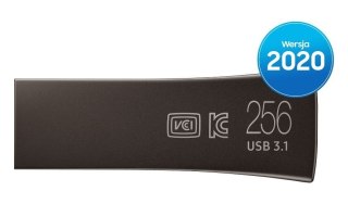 Pendrive BAR Plus USB3.1 256 GB Titan Gray