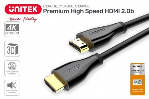 Kabel HDMI 2.0 PREMIUM CERTIFIED, 1,5M, M/M; C1047GB