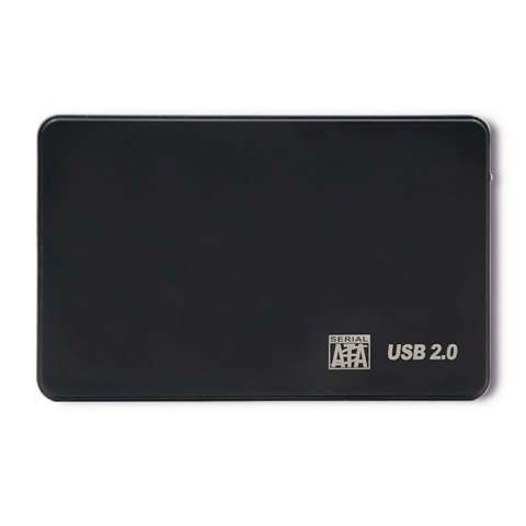 Obudowa na dysk HDD/SSD 2.5 cala SATA3 | USB 2.0 | Czarny