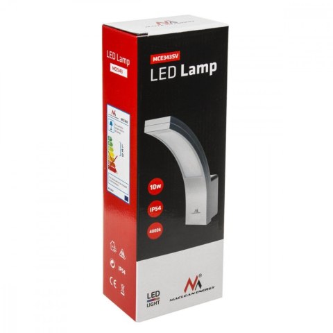 Lampa LED ścienna elewacyjna 10W MCE343 SV