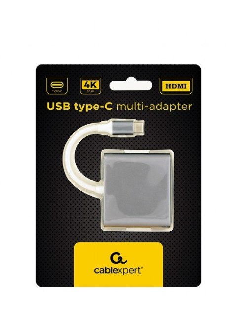 Multi-adapter USB-C- HDMI 4K, USB 3.0, PD