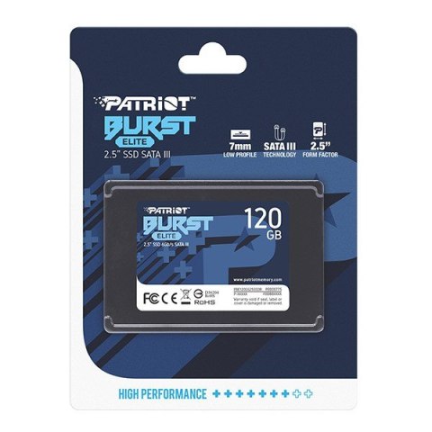 Dysk SSD 120GB Burst Elite 450/320MB/s SATA III 2.5