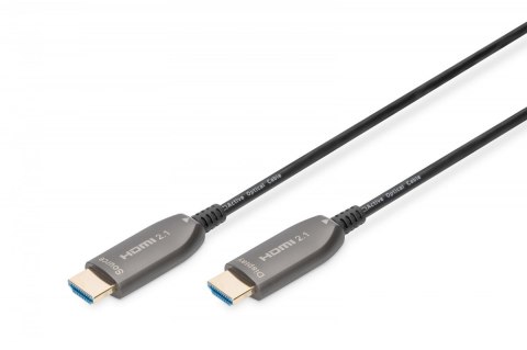 Kabel połączeniowy hybrydowy AOC HDMI 2.1 Ultra High Speed 8K/60Hz UHD HDMI A/HDMI A M/M 30m Czarny