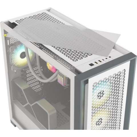 Obudowa 5000D Airflow TG biała Mid Tower ATX