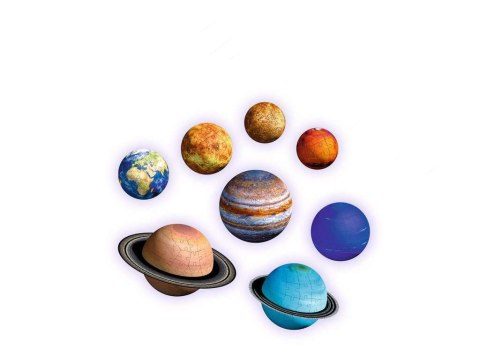 Puzzle 522 elementy 3D Układ Planetarny