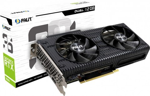 Karta graficzna GeForce RTX 3060 Dual 12GB GDDR6 192bit 3DP/HDMI