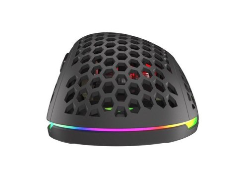 Mysz Xenon 800 lekka 16000 DPI podświetlenie RGB dla graczy lekka Czarna