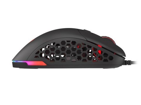 Mysz Xenon 800 lekka 16000 DPI podświetlenie RGB dla graczy lekka Czarna