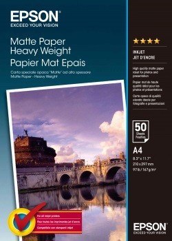 Papier Photo Matowy A4 / 50 arkuszy / 167g/m2