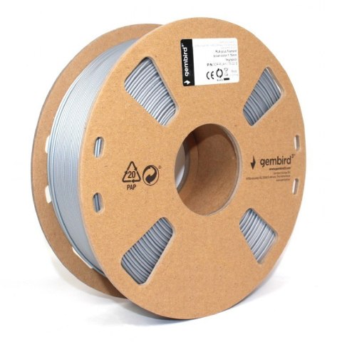 Filament drukarki 3D PLA PLUS/1.75mm/srebrny